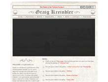 Tablet Screenshot of graigkreindler.com